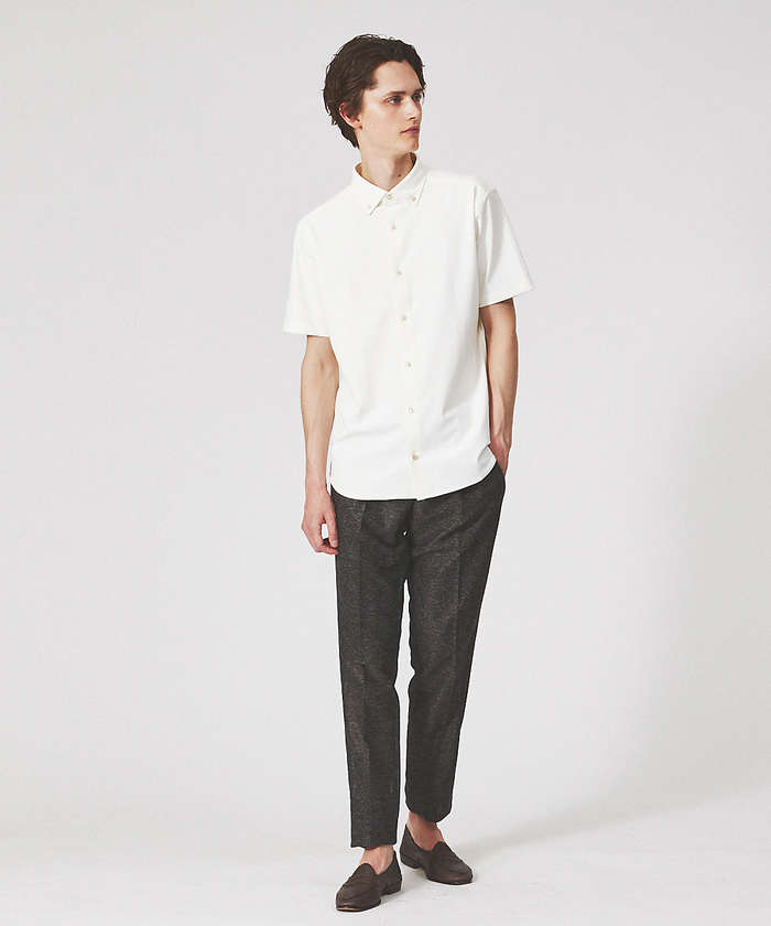 FLEX SHIRTS】COOL&DRY マルチストレッチ ボタンダウン 半袖(504773370