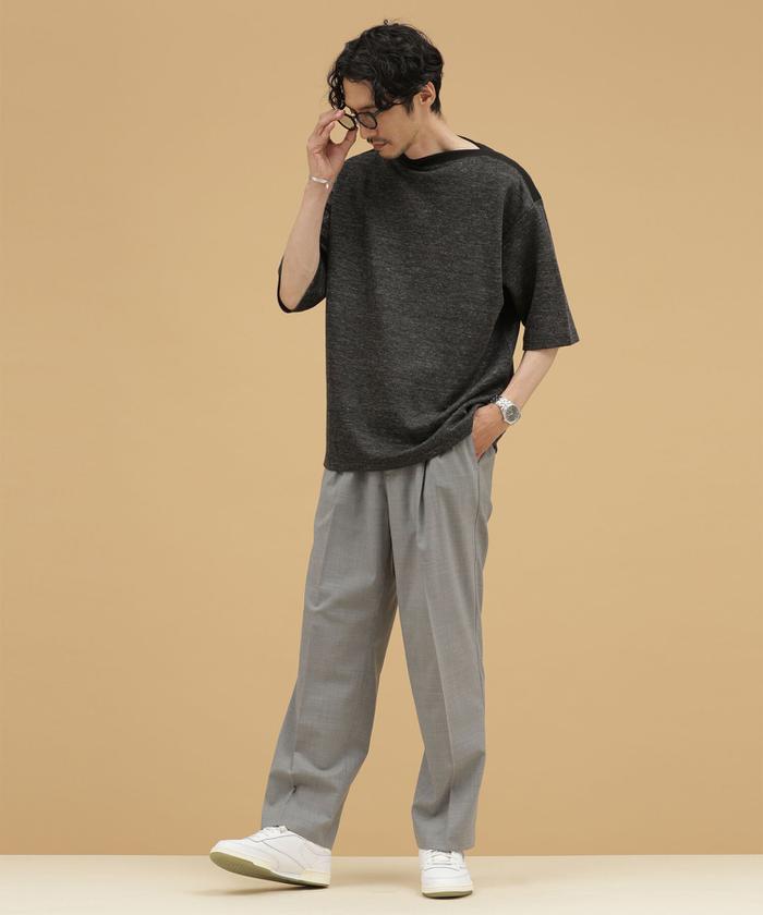 セール 30%OFF】LB.03/リネンダブルフェイスボートネックＴシャツ(504714145) | ナノ・ユニバース(nano・universe)  - d fashion