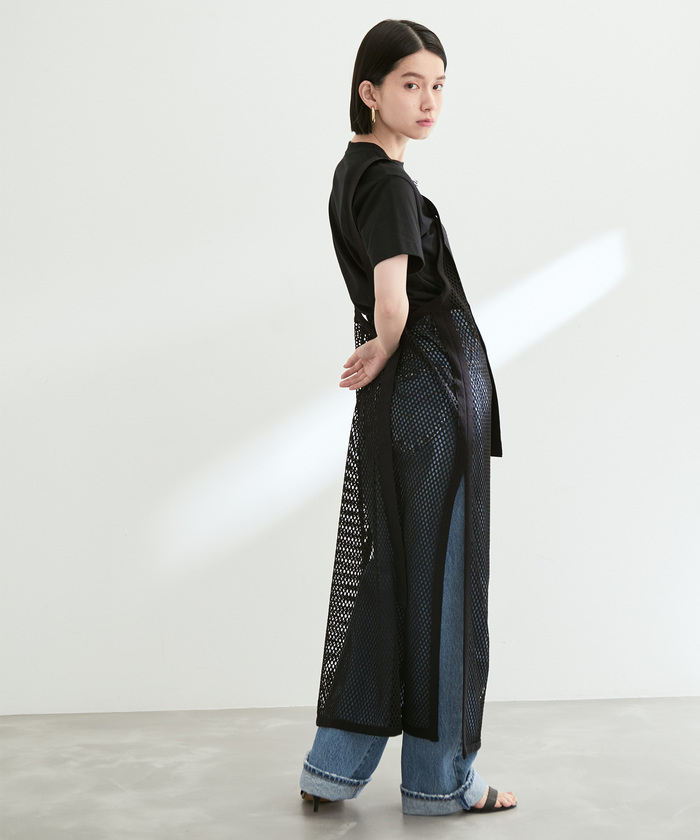 セール 60%OFF】メッシュサスペンダーワンピース(504772418