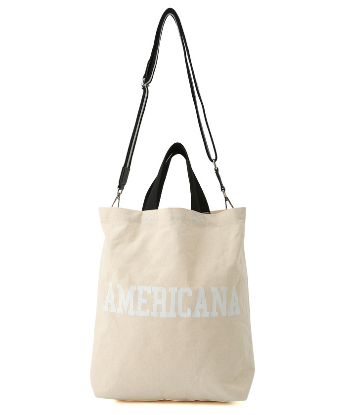 Americana × SALON adam et rope' 2way トート