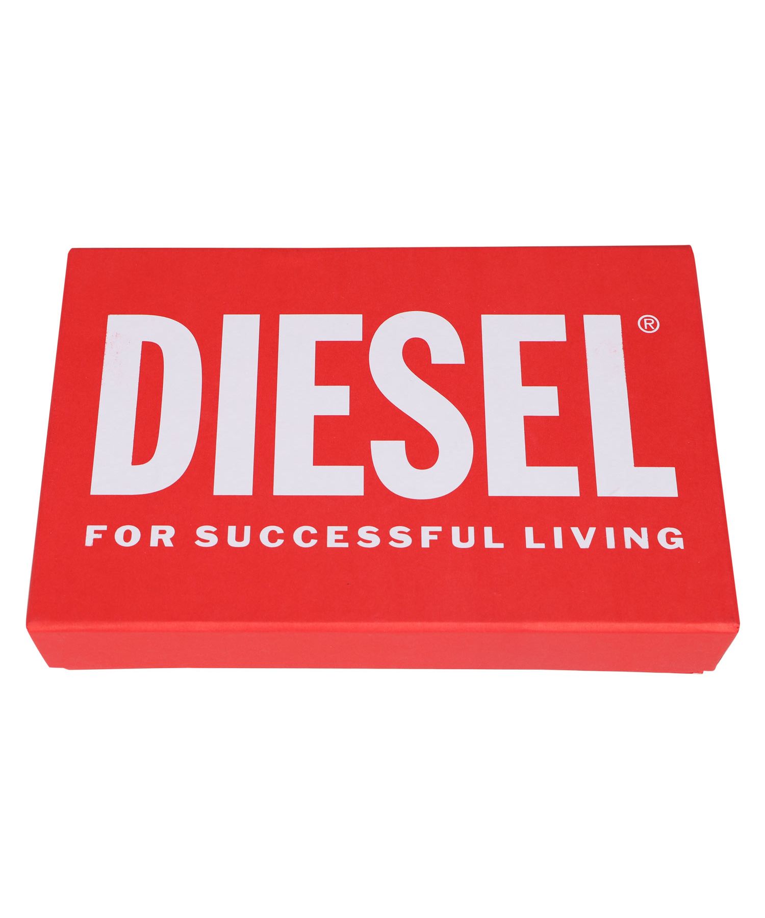 DIESEL ディーゼル カードケース 名刺入れ レザー レッド いらだっ