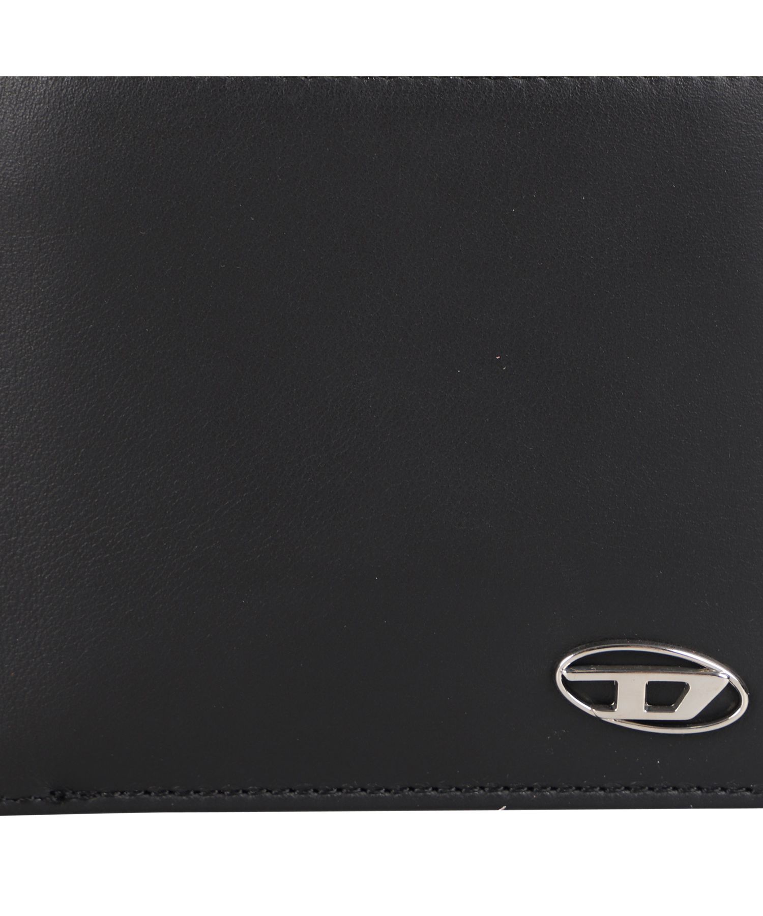 【未使用品】DIESEL HIRESH ロゴ 二つ折り財布 ブラック DIESEL ディーゼル 財布 メンズ 二つ折り財布 折り財布 ロゴ