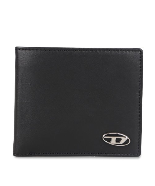 DIESEL 黒 二つ折り財布