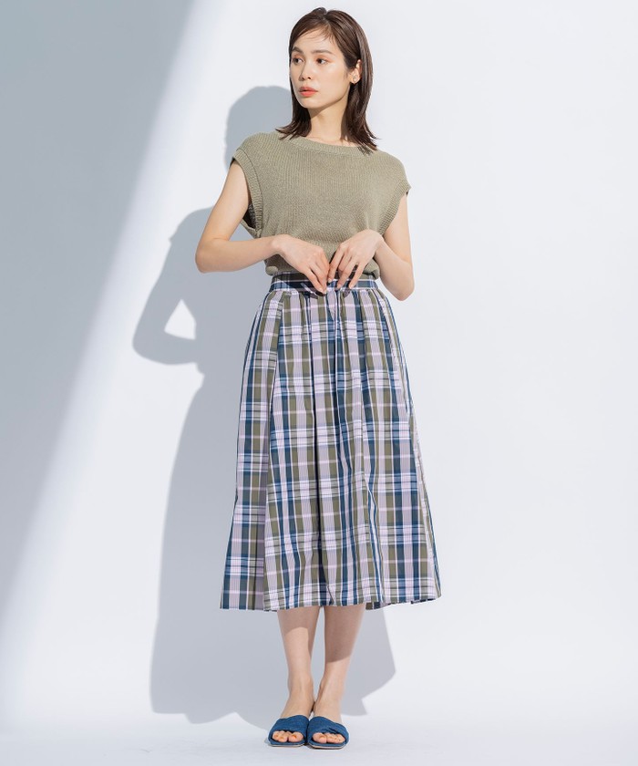 セール 30%OFF】【前後着用可】ミドルゲージサマー ニット