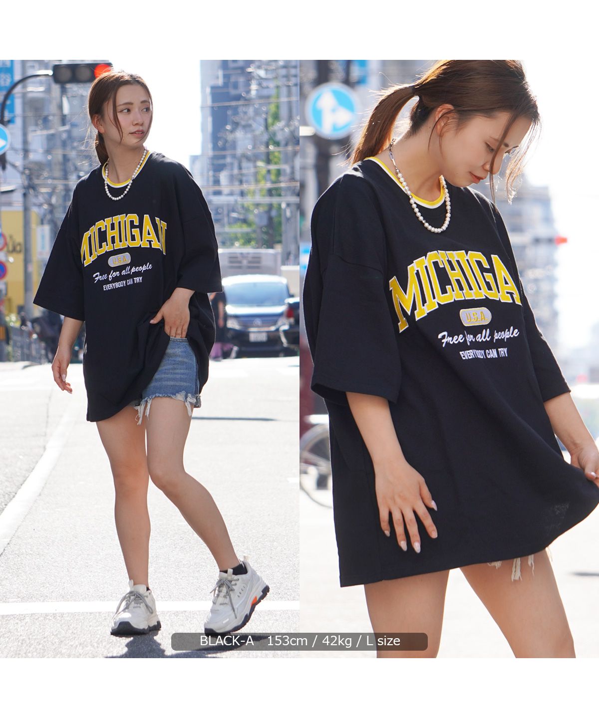 ワンフォークロージング 1111clothing オーバーサイズ tシャツ