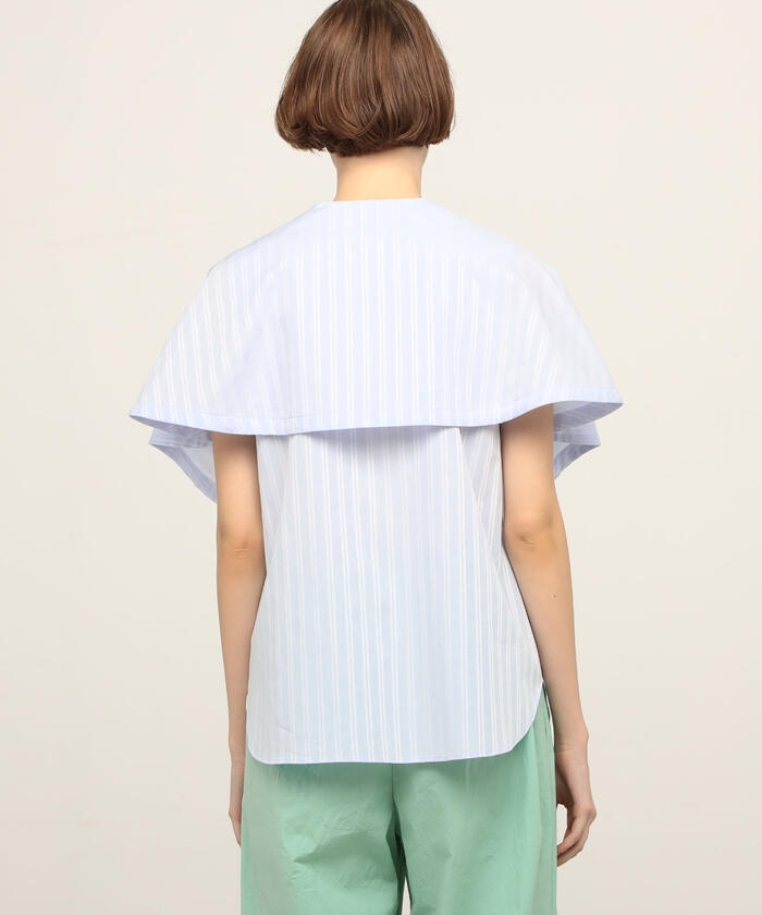 DES PRES - DES PRES マイクロコットンツイル バンドカラーブラウス 楽天市場】【SALE／50%OFF】マイクロコットンツイル バンド