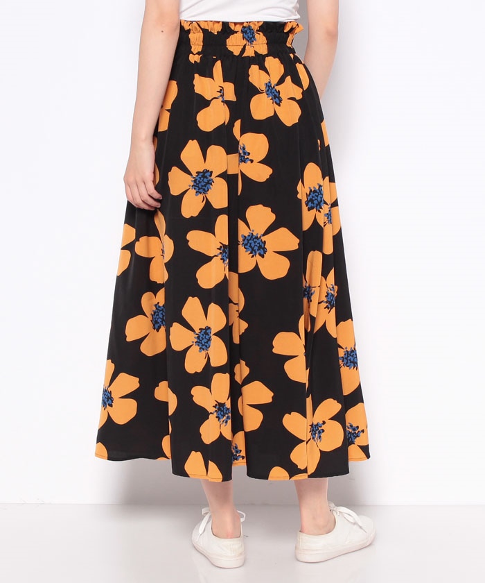 dolce&gabbana ポピー　花　フレアスカート ビッグフラワージャガードフレアスカート(505763844) | SWINGLE