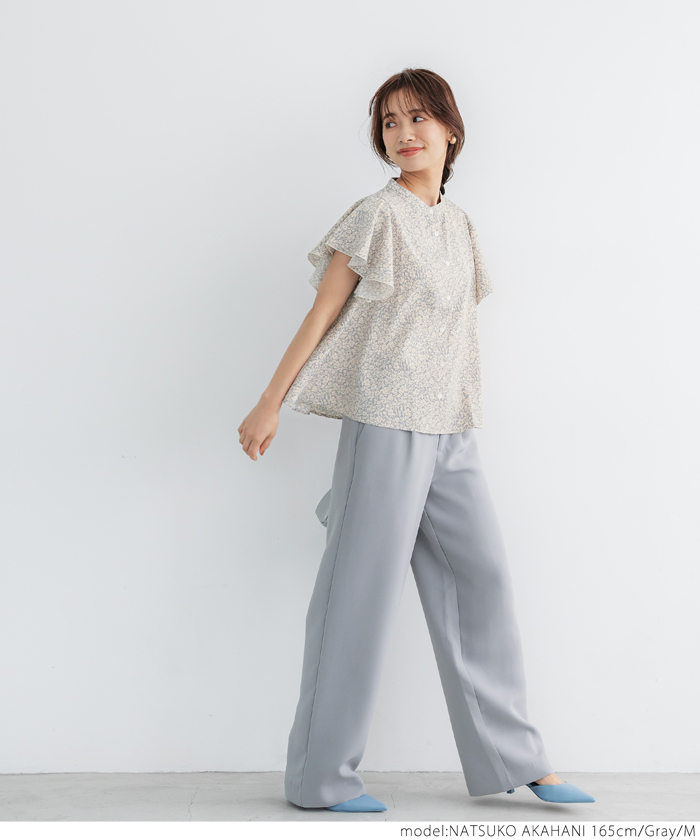セール】花柄袖フリルブラウス(504709532) | コカ(coca) - d fashion セール】花柄袖フリルブラウス(504709532) | コカ(coca) - d fashion
