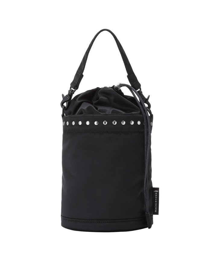 MACKINTOSH×PORTER】STUDS BUCKET BAG MINI:ショルダーバッグ MACKINTOSH×PORTER】STUDS BUCKET BAG MINI:ショルダーバッグ
