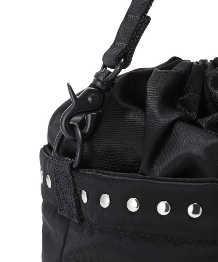 MACKINTOSH×PORTER】STUDS BUCKET BAG MINI:ショルダーバッグ