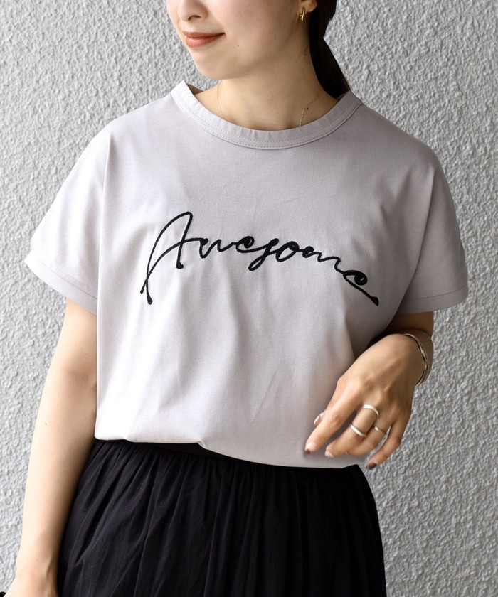 セール】レディース Tシャツ エンブロイダリー（Tシャツ