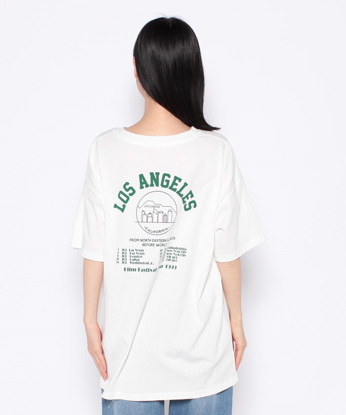 クーポン】【セール 80%OFF】ランドスケーププリントTシャツ