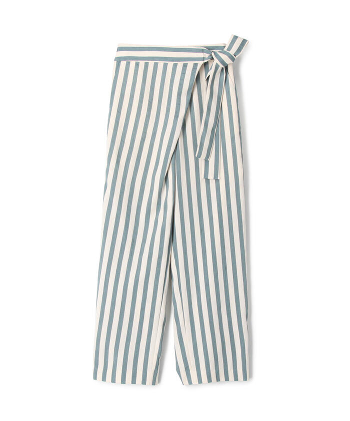 セール 40%OFF】エフェクトストライプ ラップパンツ(504783749