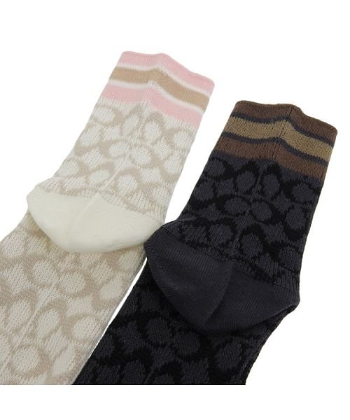 セール50%OFF】Coach コーチ QUARTER SOCKS ソックス 靴下(504784899) | コーチ(COACH) - d fashion