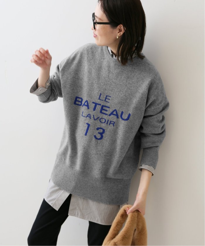 LE BATEAUロゴニット(504787139) | スローブ イエナ(SLOBE IENA) - d fashion