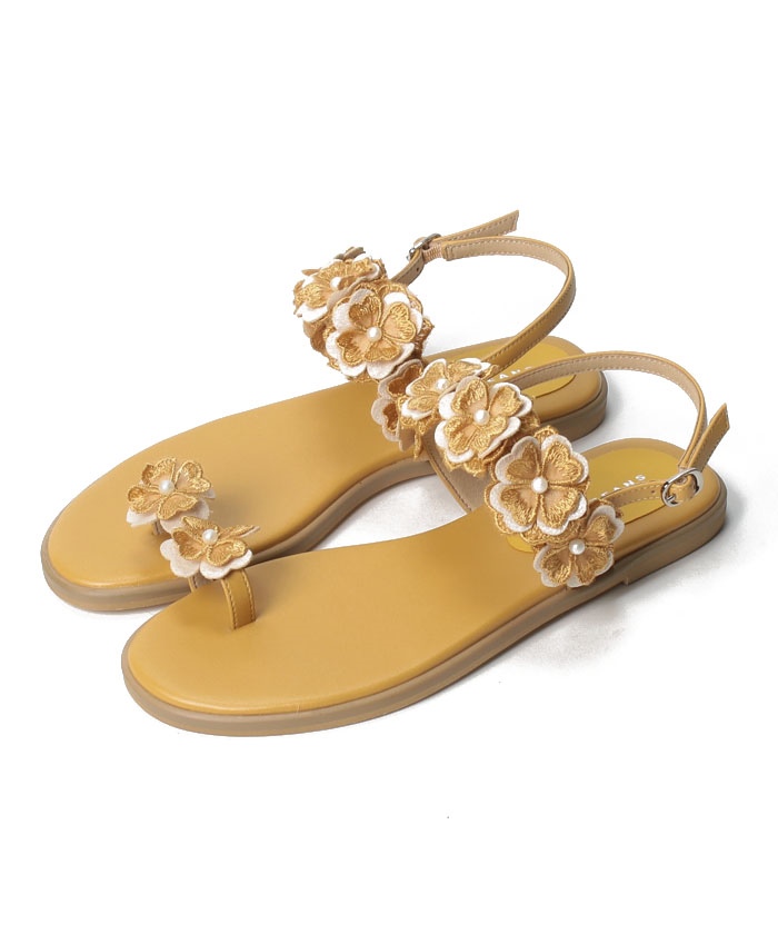 Iro フラットシューズ ジェリーサンダル シェル パール ANCIENT GREEK SANDALS | ジェリー フラットシューズ WOMEN