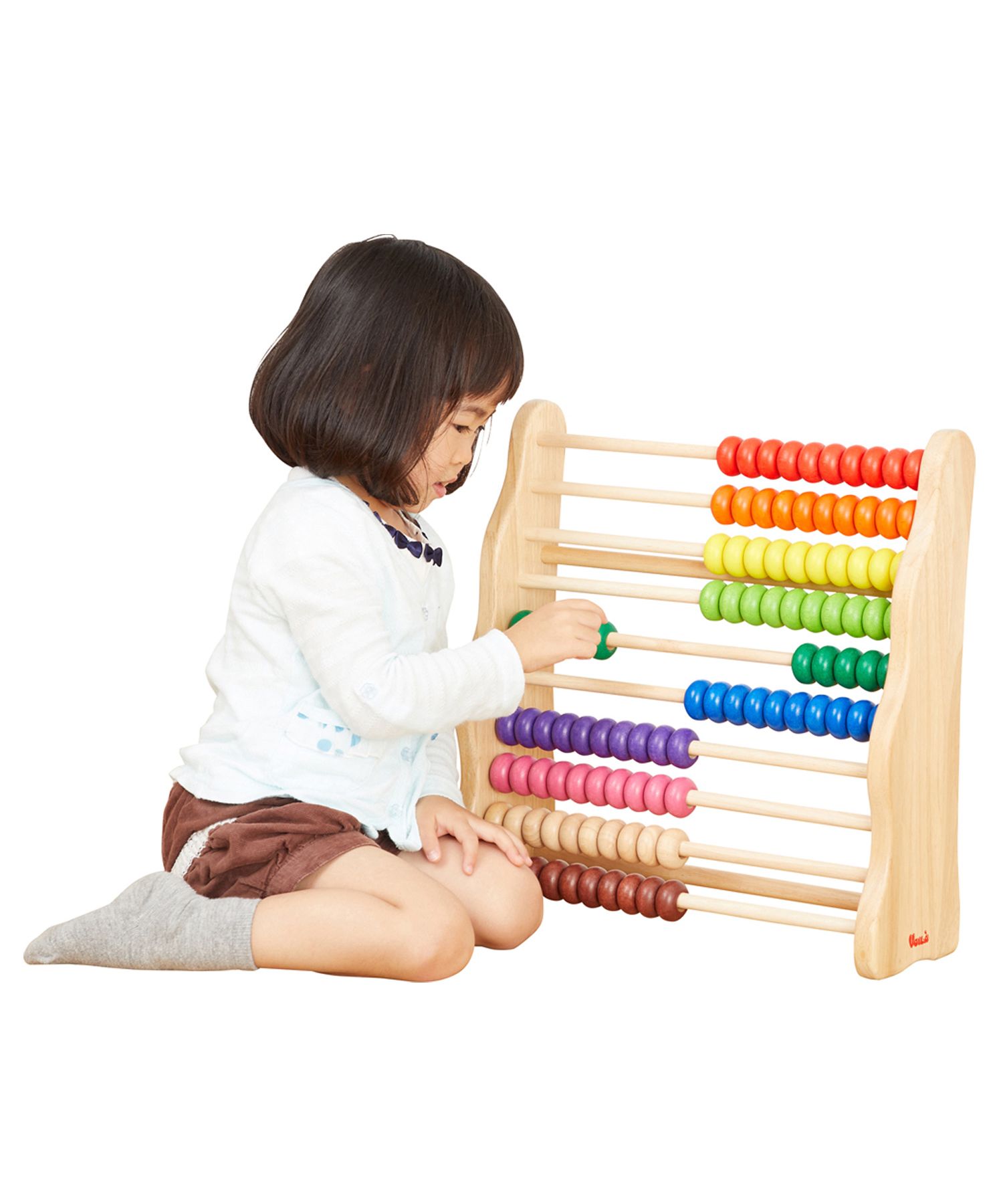 Amazon.co.jp: Milageto そろばん 木製そろばんおもちゃ