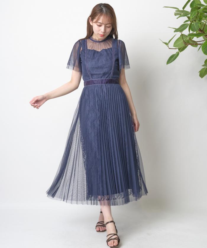 ドットレースサマーガーリーキャミソールワンピース – Belchic
