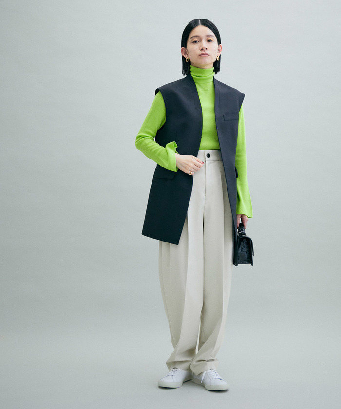 セール 40%OFF】ハイウエストスポーティースラックス(504467379