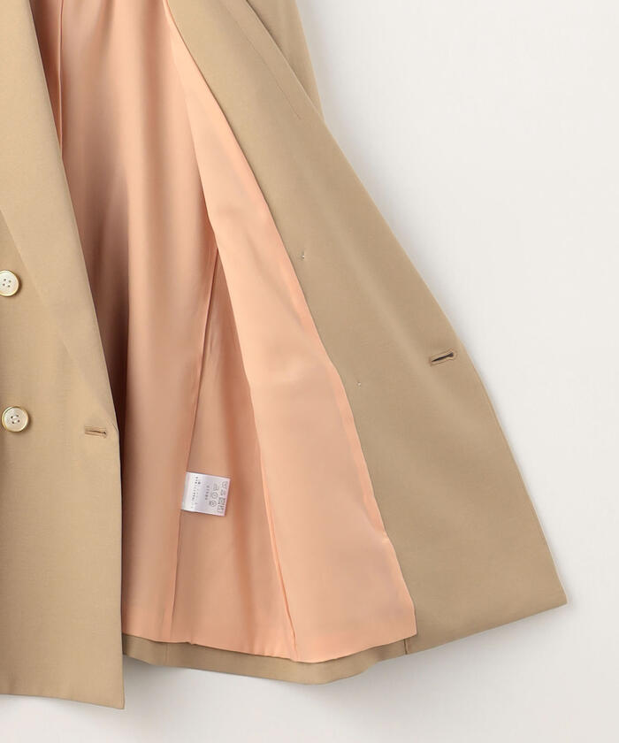 【未使用タグ付き】ノーリーズソフィー⭐︎リネンストレッチダブルジャケット⭐︎日本製 NOLLEY'S Sophi（ノーリーズソフィ）の「ウォッシャブルリネン