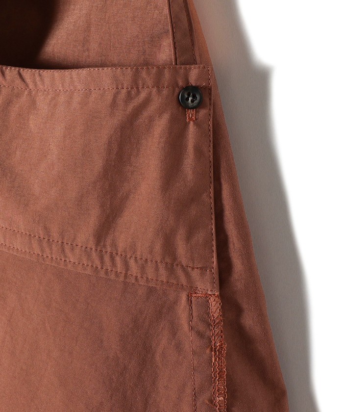 セール】〈洗濯機可能〉ナイロンタフタVネックジャンパースカート