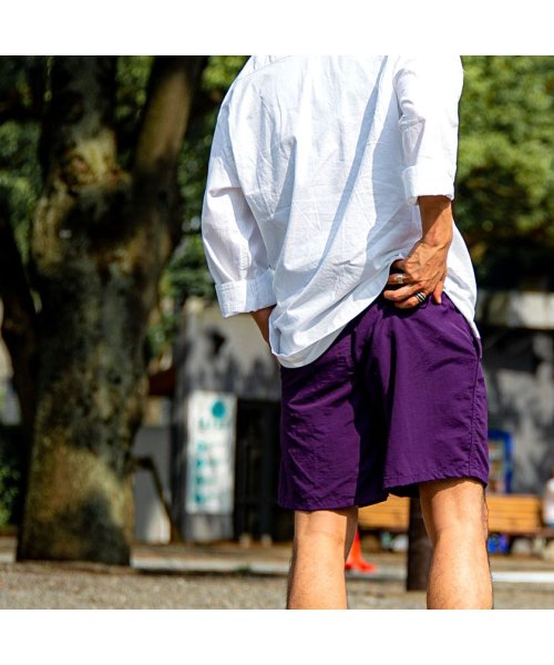 Outdoor ナイロンバギーショーツハーフパンツ メンズ ブランド オシャレ 接触冷感 ひんやり 水陸両用 水着 バギーパンツ 短パン バギーショーツ 大人 エスビーセレクト Sb Select D Fashion