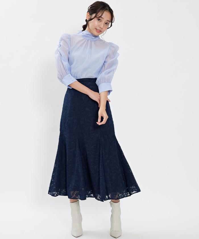 2WAYシアーボウタイシャツブラウス(504486547) | SWINGLE