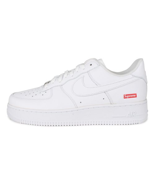 Nike Supreme Air Force 1 Low ナイキ シュプリーム エアフォース1 スニーカー メンズ コラボ ホワイト 白 Cu9225 100 ナイキ Nike D Fashion