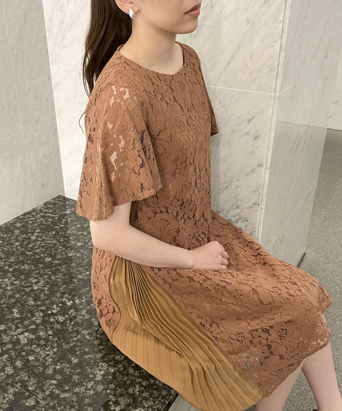 2点セット パーティー ドレス 結婚式 COMME CA ISM リアルファー 2点セット パーティー ドレス 結婚式 COMME CA ISM リアルファー