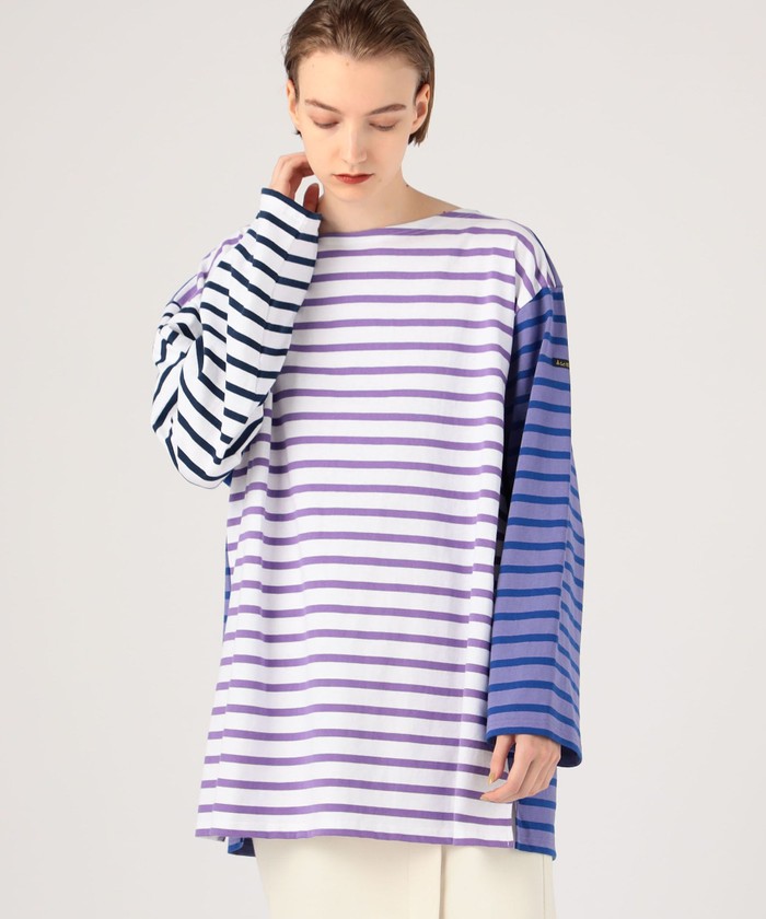 セール】 Le minor×TOMORROWLAND ビッグバスクシャツ （Tシャツ