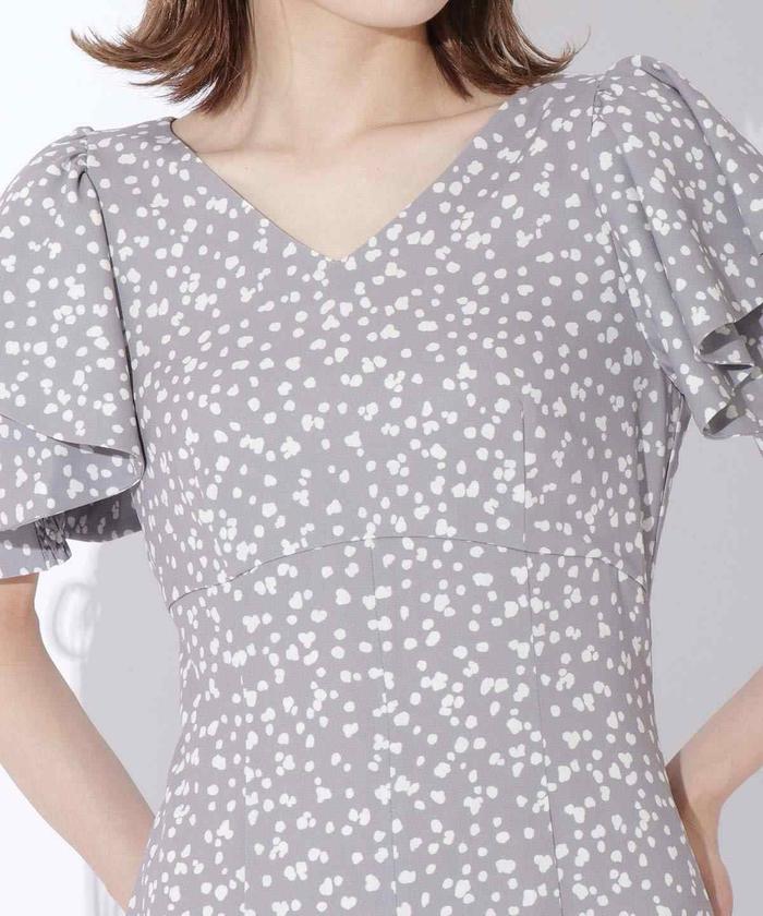 アンソロ BHLDN Paris メタリック ドット柄 ふんわり マキシ ドット柄マキシワンピース｜海外セレブファッション通販Top Secret