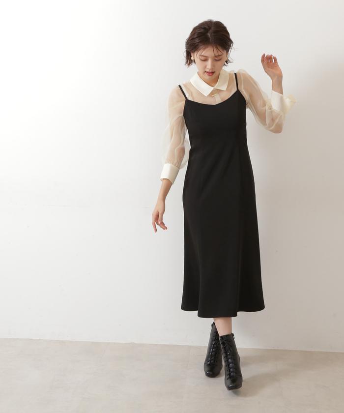 ◇ショートレイヤードキャミワンピースセット(504796070) | ジル