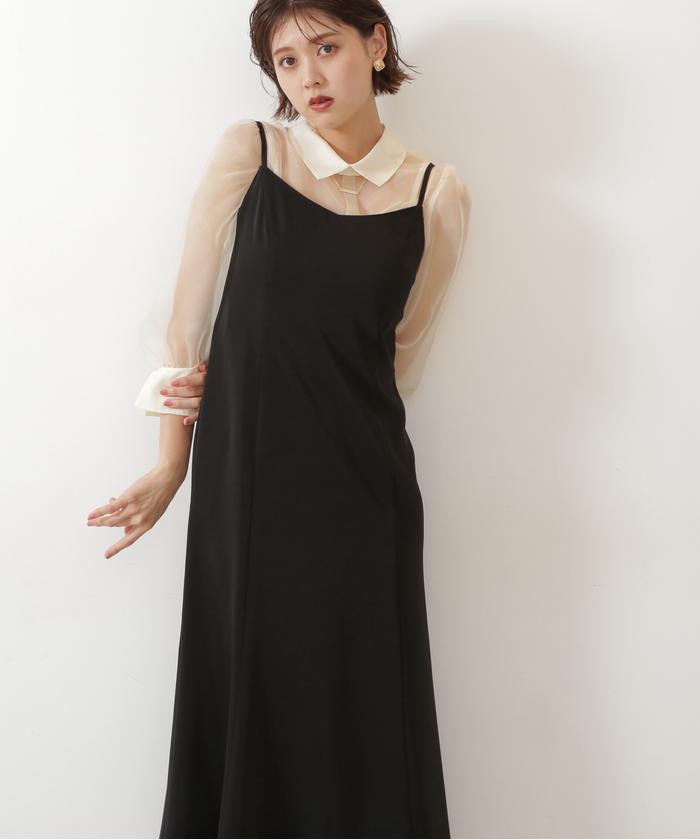 ◇ショートレイヤードキャミワンピースセット(504796070) | ジル
