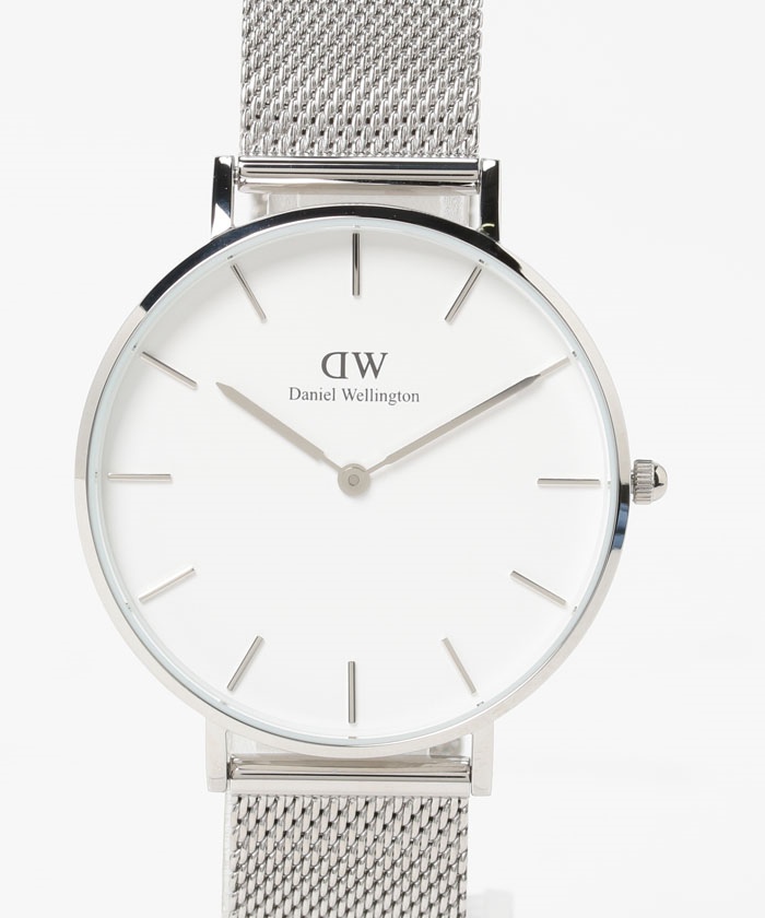 ダニエルウェリントン 腕時計 Mesh Onyx - Black watch with black sunray dial | DW