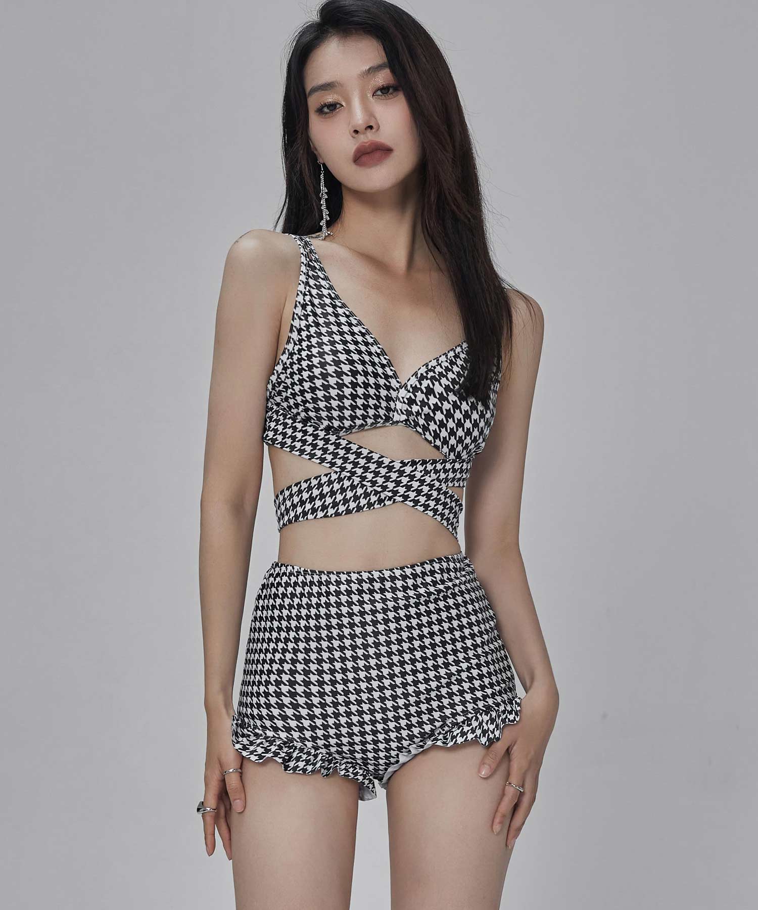 OSYAREVO 水着 オシャレボ OSYAREVO 【ネット限定】メッシュトップス 付き