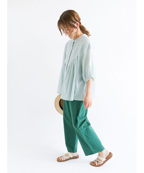 Ｏｎ※サマンサモスモス洋服出品※様の専用ページ 起毛柄アソート後ろ開きスキッパーチュニック（トップス