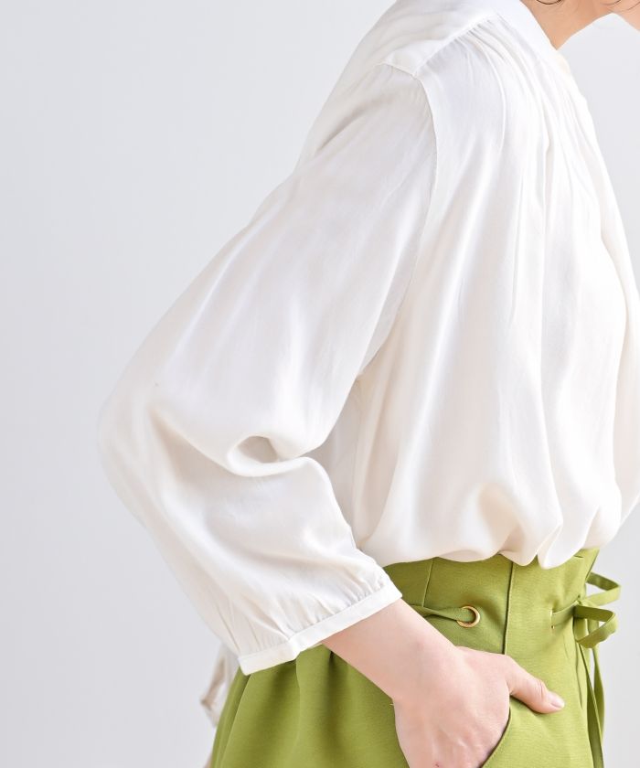 売れ筋商品|||ラッキーブランド カットソー トップス レディース Linen Peasant Top Green Stripe ラッキーブランド カットソー トップス レディース Linen