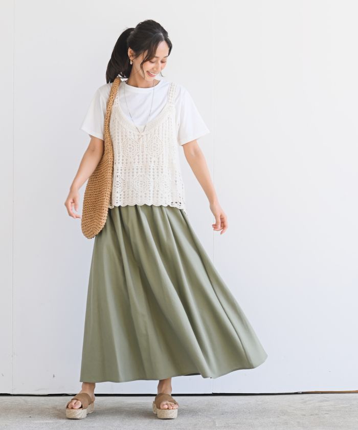 ATELIER NAIN ビスチェ付きシャツ 2WAYビスチェつきTシャツ(120cm 黒): ジュニア - ナルミヤ