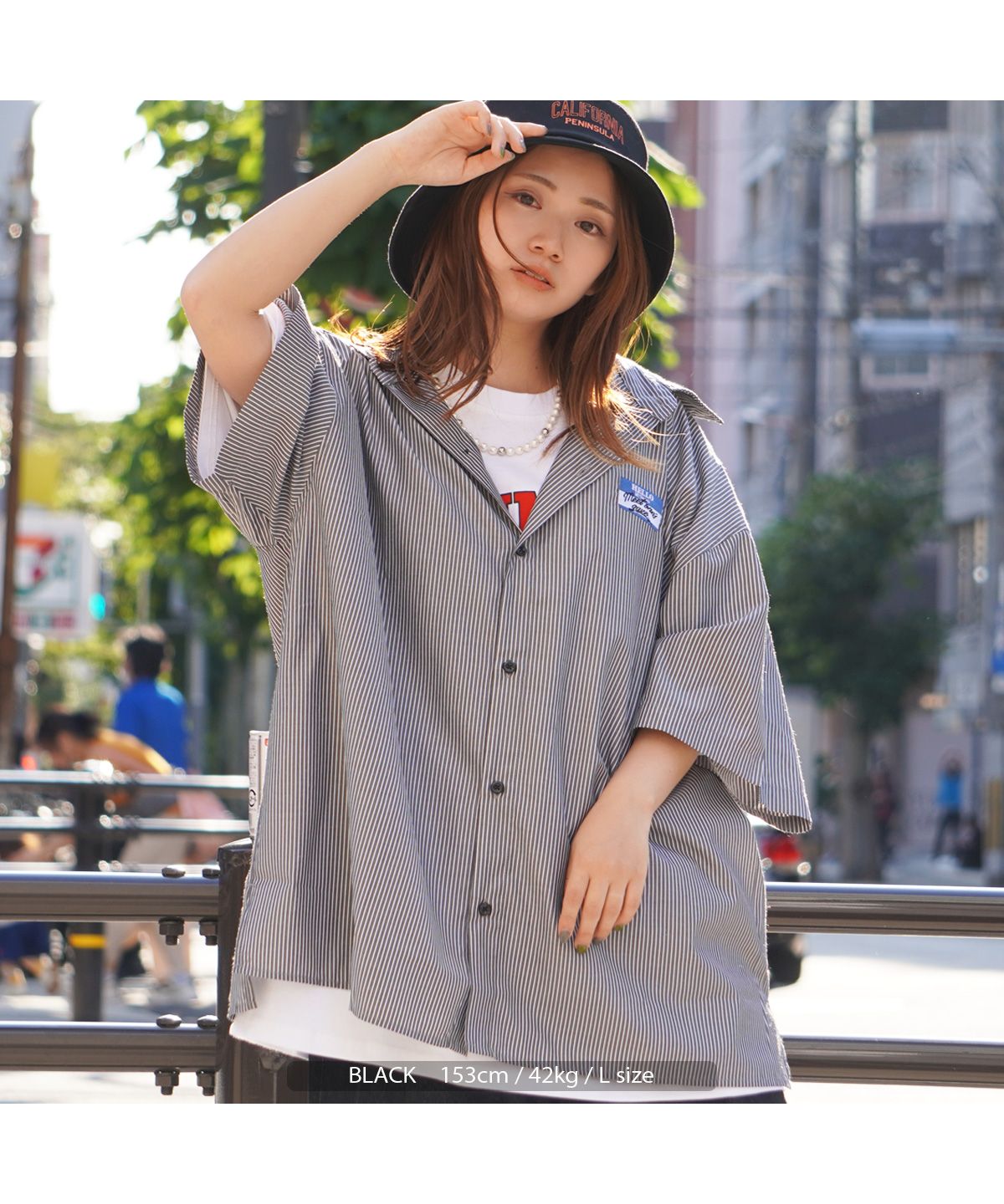 期間限定 数量限定 ワンフォークロージング シャツ オーバーサイズ 1111clothing Tシャツ(半袖+袖なし)