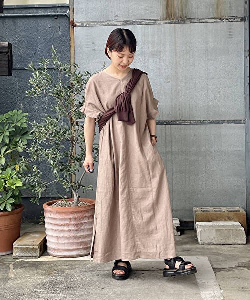 セール 58 Off オリガミタックリネンワンピース アイテムズ アーバンリサーチ レディース Items Urbanresearch D Fashion