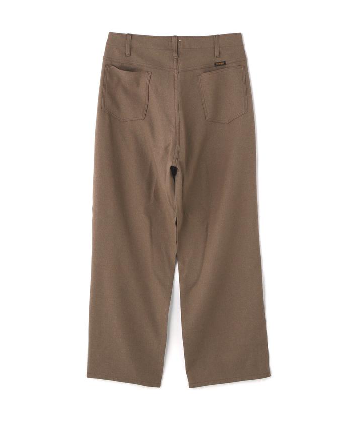 Schott × Wrangler スタプレ ワイドパンツ ドレスパンツ Schott N.Y.C スラックス パンツ 「Women's」Wrangler