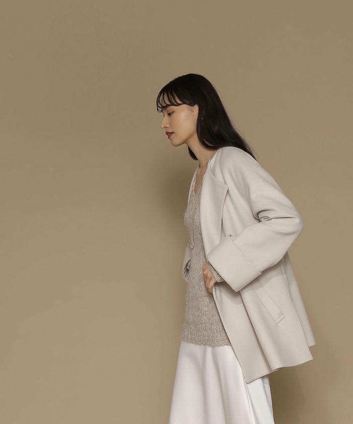 セール 30%OFF】オーバーフォルムハーフコート(504802928 セール 30%OFF】オーバーフォルムハーフコート(504802928