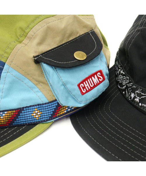 日本正規品】チャムス キャップ CHUMS フェスキャップ Fes Cap 帽子 アウトドア フェス キャンプ ロゴ 刺繍 ポケット付き CH05－ 1284(504803631) | チャムス(CHUMS) - d fashion