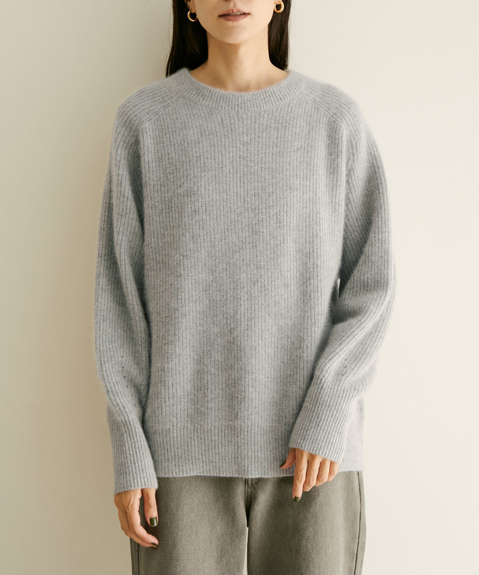セール 40%OFF】フォックスウール片畦ニット(504803649