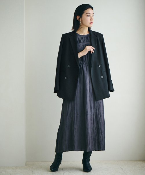 セール25%OFF】【Washable・EASY CARE】エコウールタッチジャケット【sustainable】(504805525) |  ビス(VIS) - d fashion