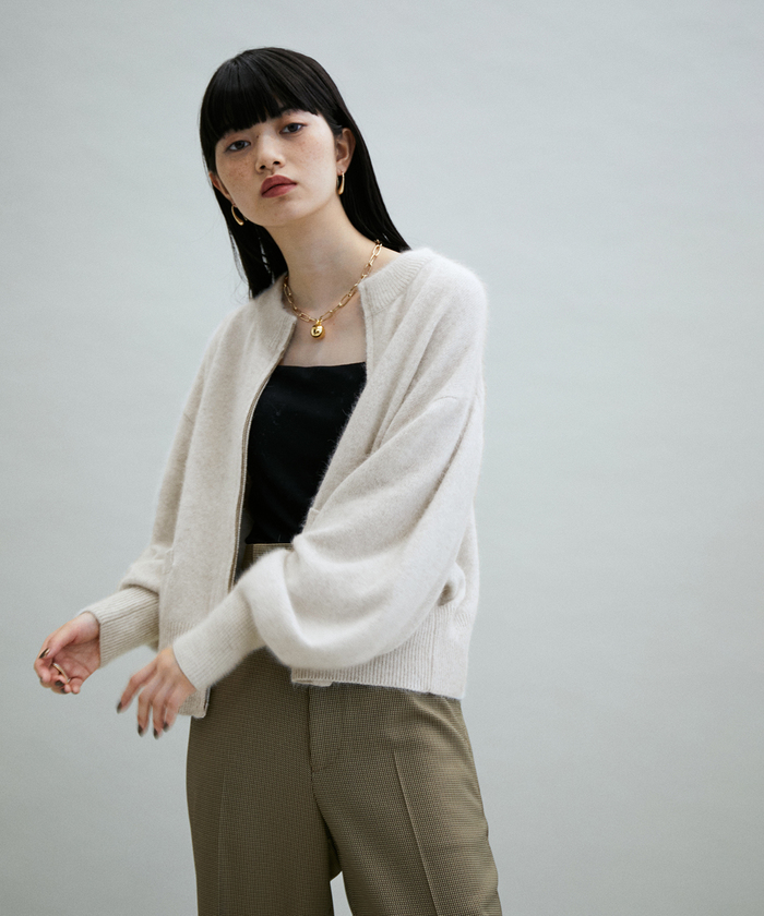 セール】【WEB限定(一部店舗展開あり)】FOX WOOLミックスジップ