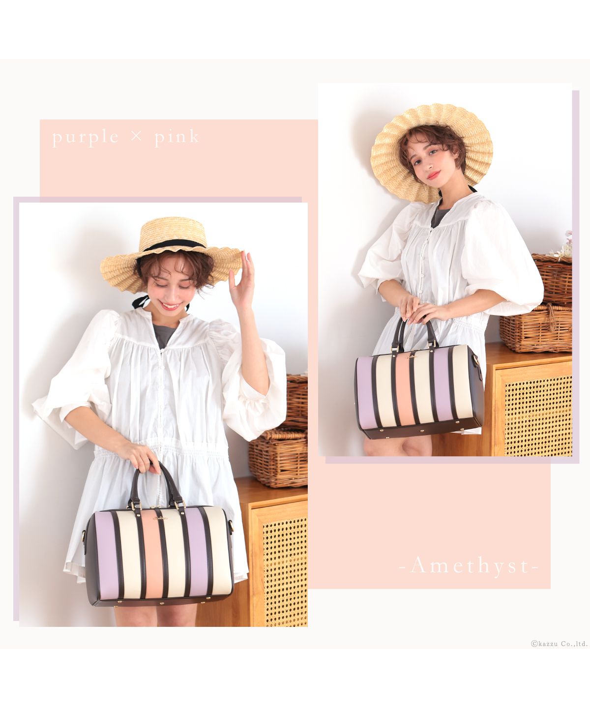 クレリア Clelia ボストンバッグ 大容量 2way ショルダーバッグ