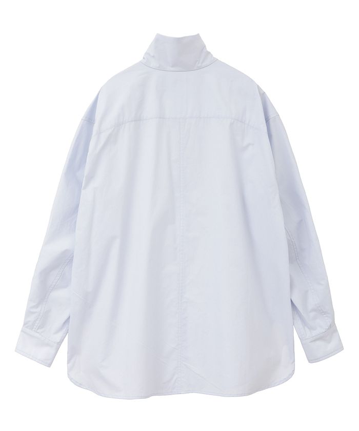 トップス CLANE HALF ZIP STAND COLLAR SHIRT セール】HALF ZIP STAND COLLAR SHIRT(504795661) | クラネ