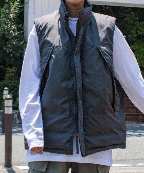 TAION/タイオン】GLOSTER別注 モンスターベスト MILITALY vest(504795940) | GLOSTER(GLOSTER) -  d fashion