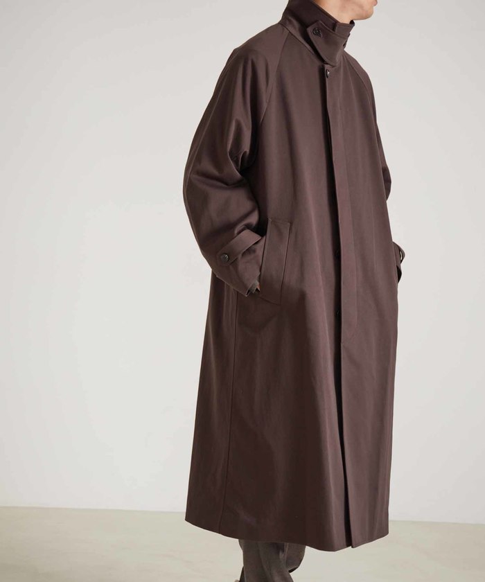 ADAM ET ROPE'（アダムエロペ）の「【小松マテーレ】スパンチノ オーバーサイズ ステンコート（ステンカラーコート）」 - WEAR
